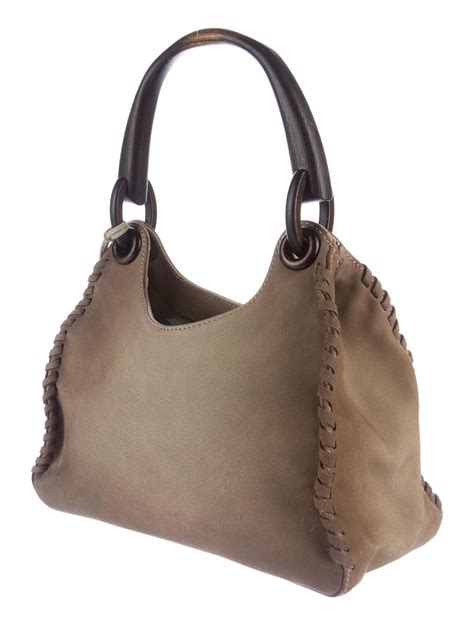 gucci bag wood handle